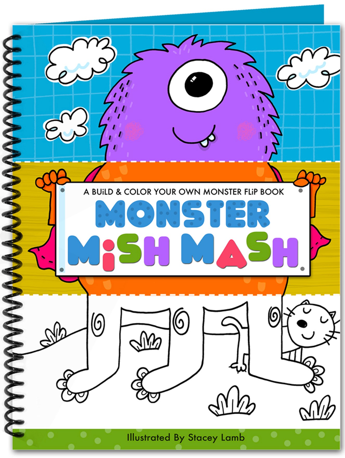 Monster Mish Mash Flip Book
