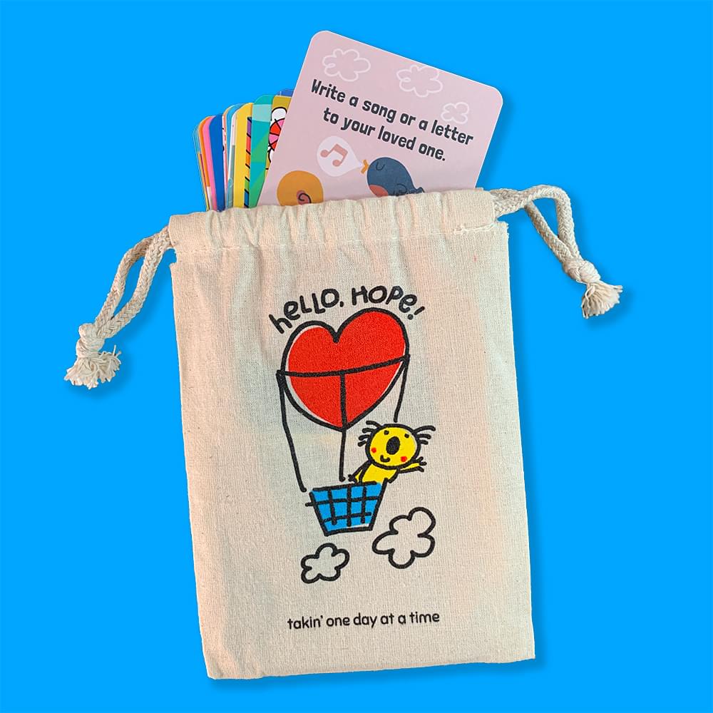 hello, Hope! Bereavement Bag and Cards - Image 4